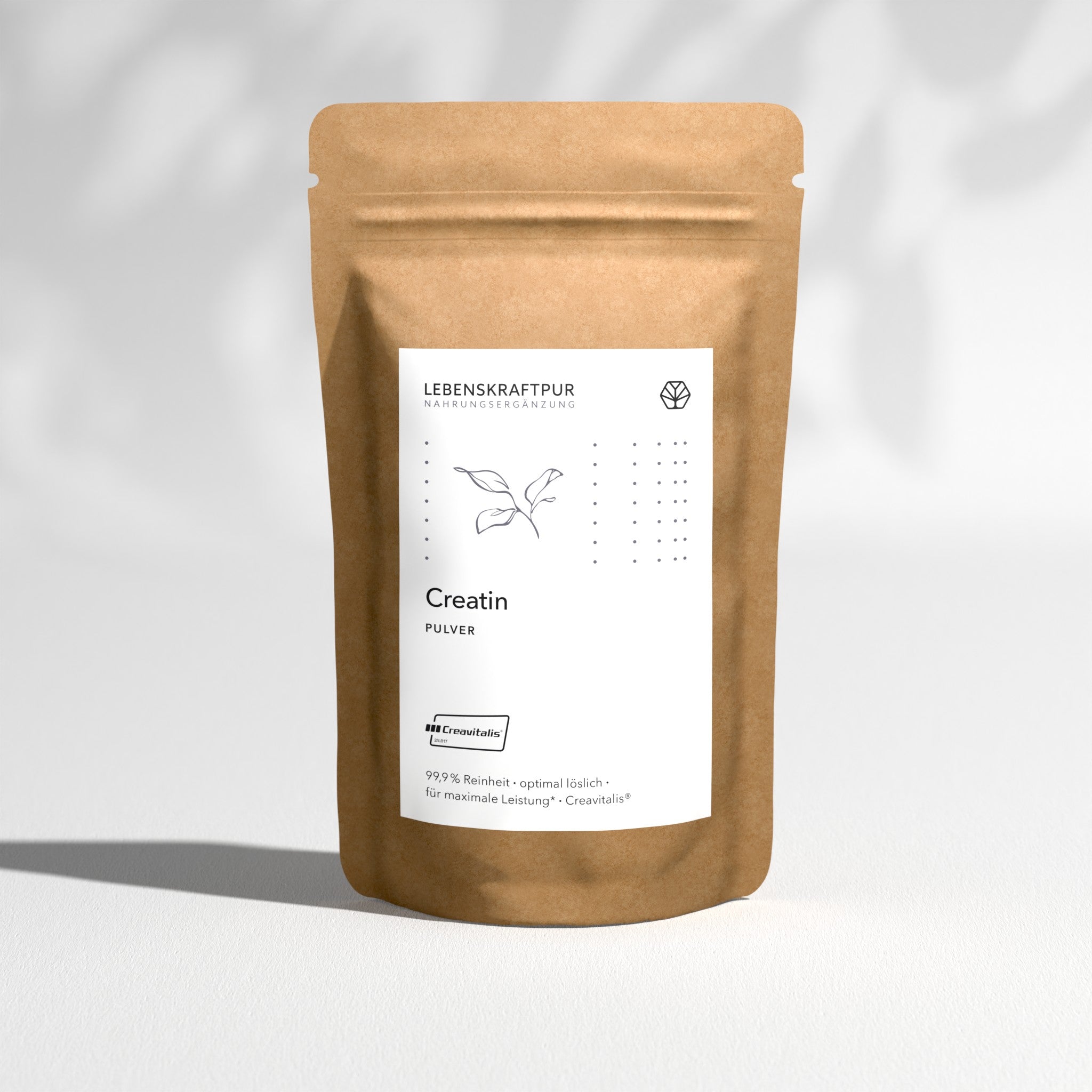 LebenskraftPur Creatin Monohydrat Pulver 100 g Creavitalis vegan
