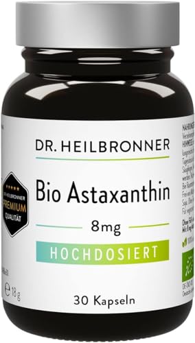 Dr. Heilbronner Bio-Astaxanthin 8mg Kapseln 30 Stück vegan