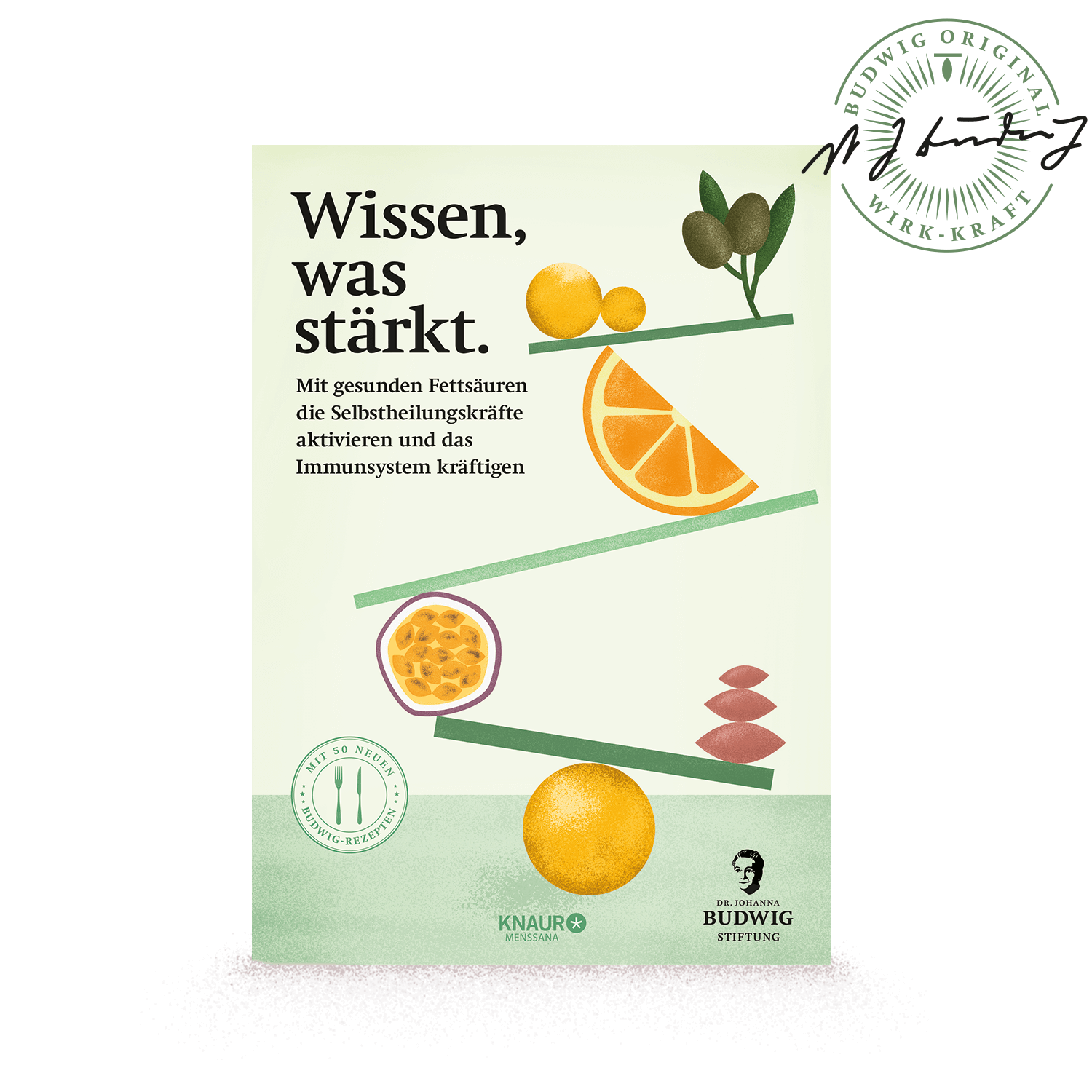 Dr. Johanna Budwig Wissen, was stärkt Buch 50 Rezepte