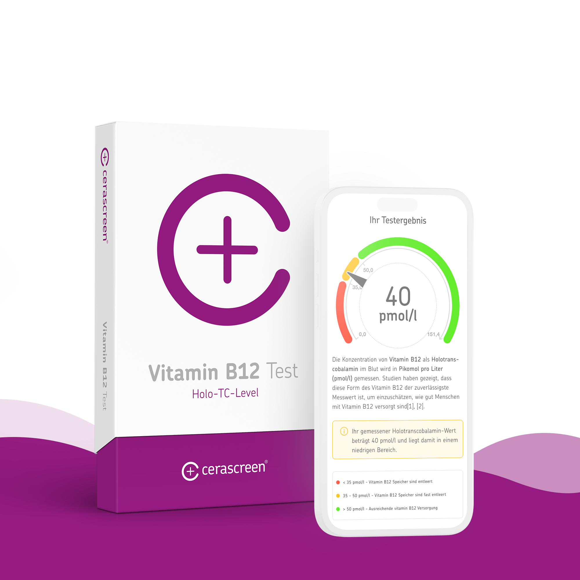 cerascreen Vital Vitamin B12 Test Bluttest Einzelpackung