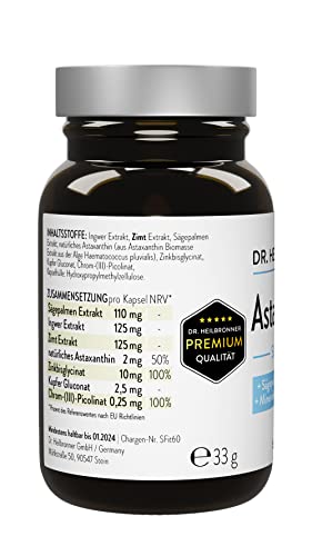 Dr. Heilbronner Astaxanthin SLIM & FIT Kapseln 60 vegan