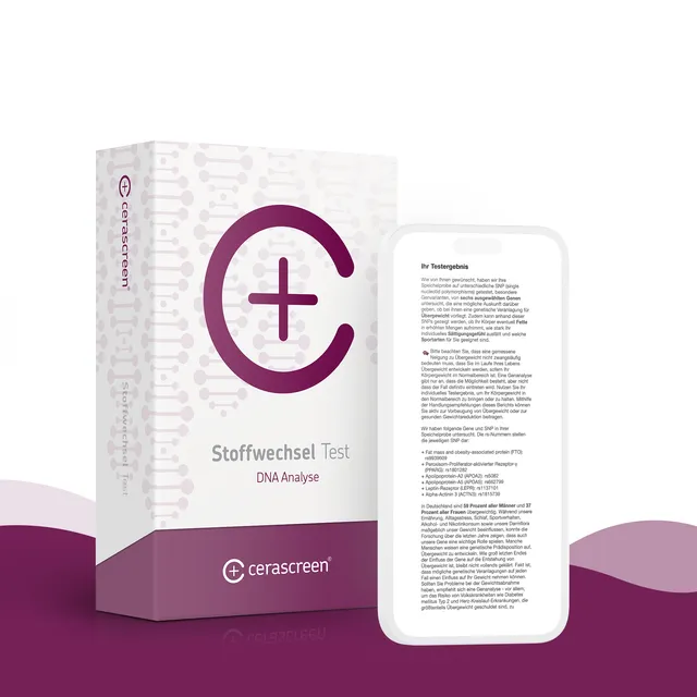 cerascreen Stoffwechsel Test DNA Selbsttest Speichel