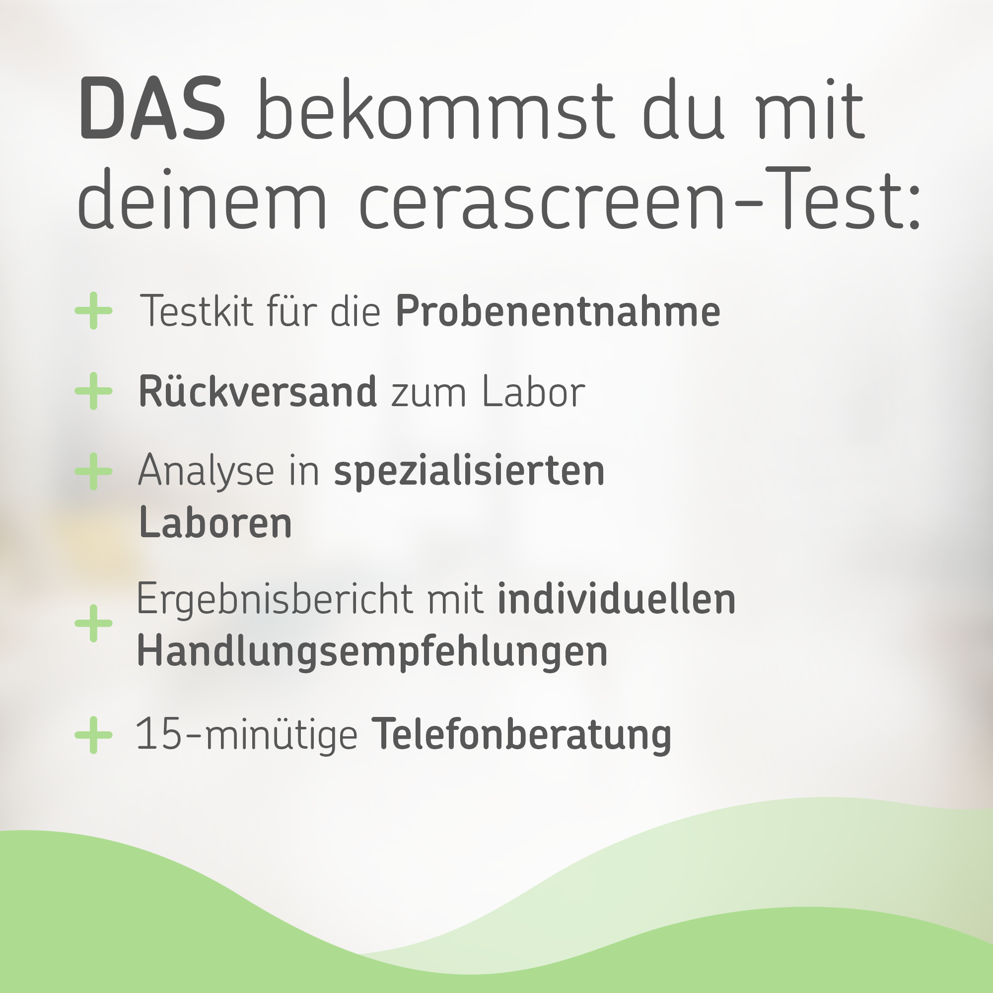 cerascreen Vital Testkits Probiotische Bakterien Test Stuhltest