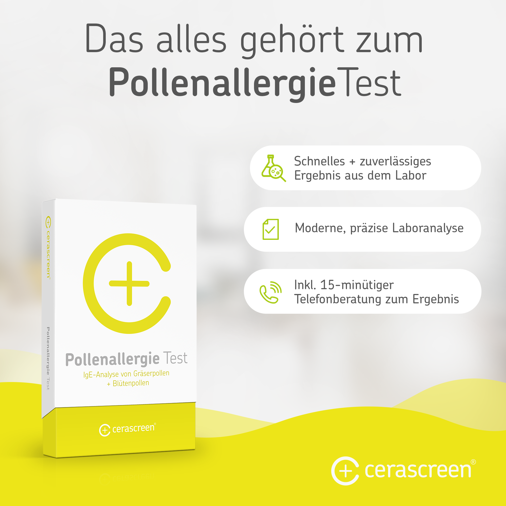 cerascreen Pollenallergie Test Bluttest Allergietest