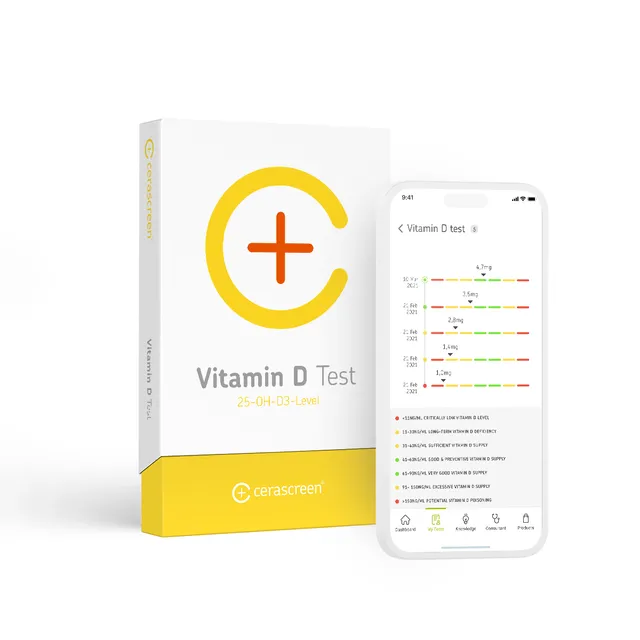 cerascreen Vital Vitamin D Basic Bluttest 25-OH-D3 Test