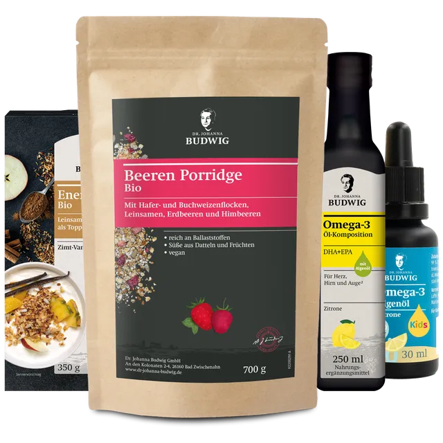 Dr. Johanna Budwig Svenjas Family Paket Porridge Beere