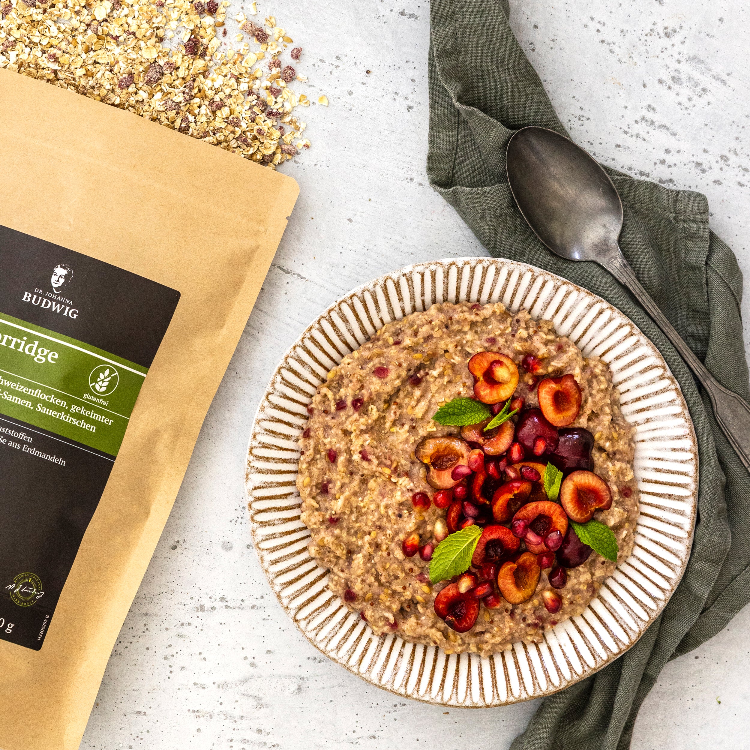 Dr. Johanna Budwig Vital Porridge Kennenlern-Paket Protein