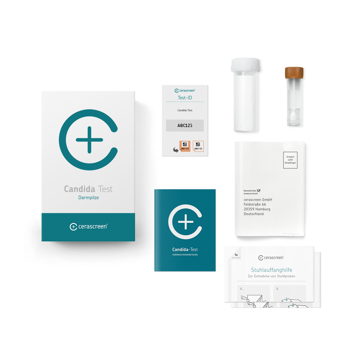 cerascreen Candida Testkit Stuhltest