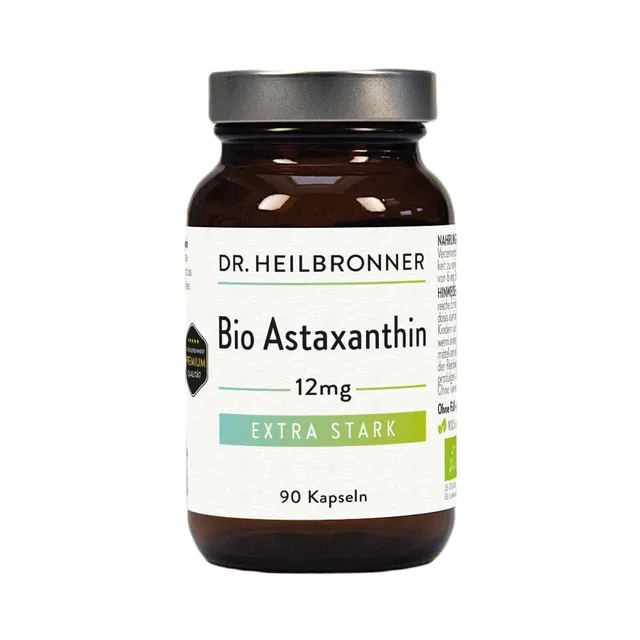 Dr. Heilbronner BIO-Astaxanthin 12mg Kapseln 90 Stk hochdosiert