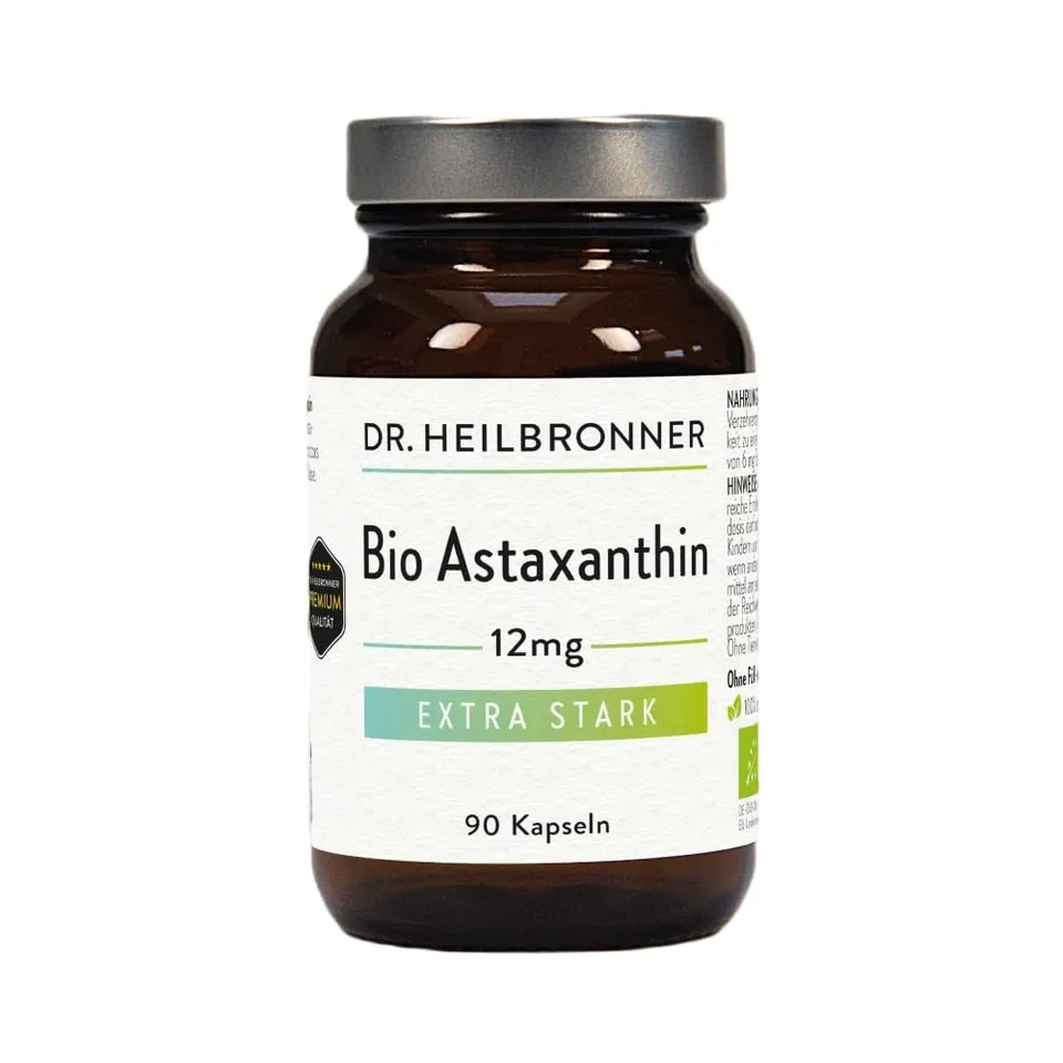 Dr. Heilbronner BIO-Astaxanthin 12mg Kapseln 90 Stk hochdosiert