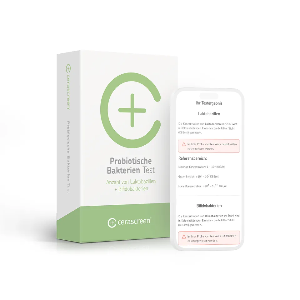 cerascreen Vital Testkits Probiotische Bakterien Test Stuhltest