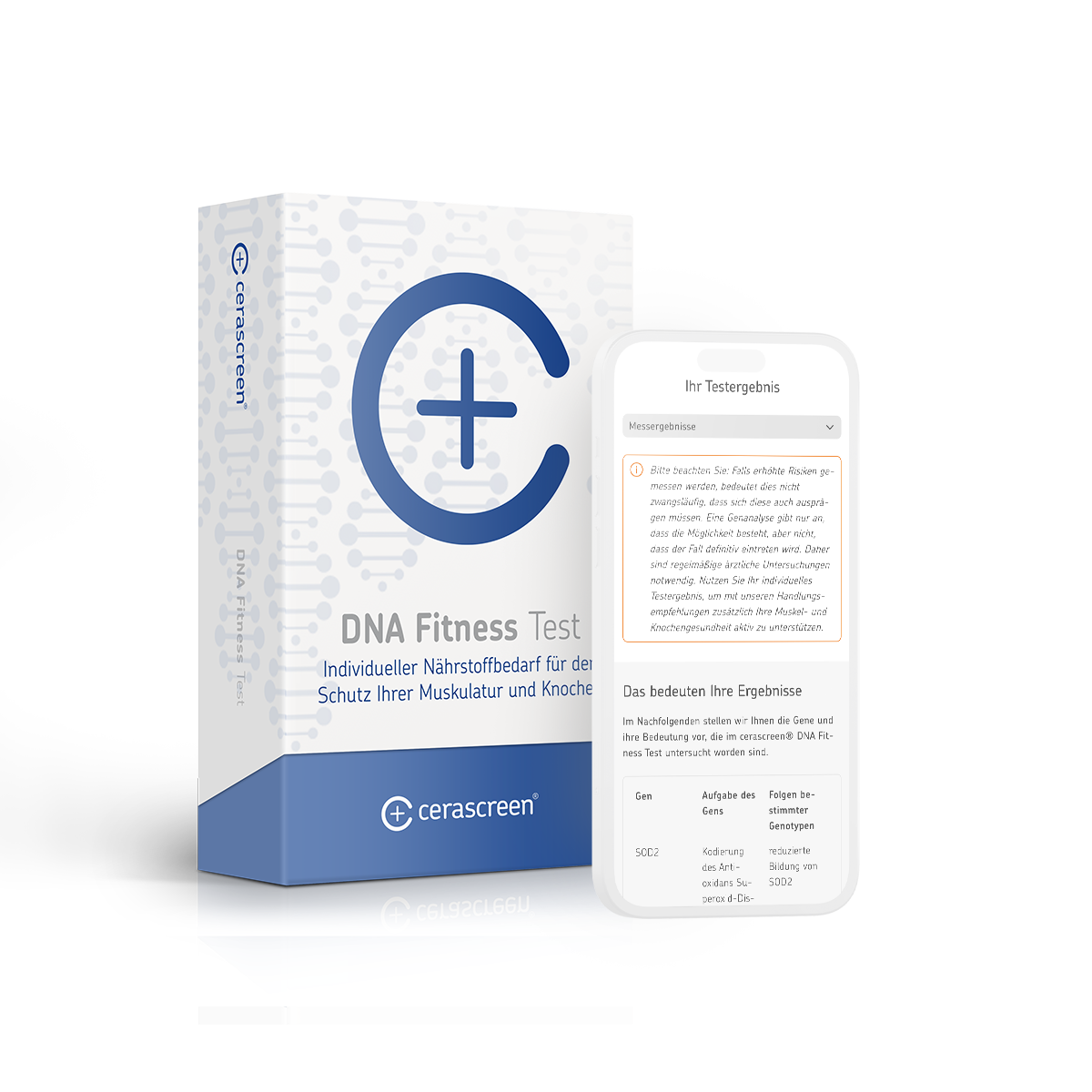 cerascreen Testkits DNA Fitness Test Gentest Ausdauer