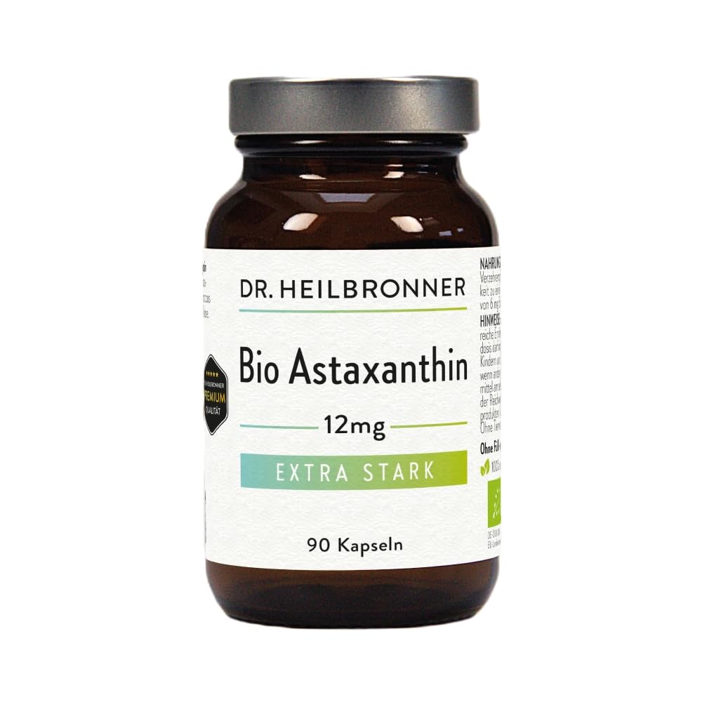 Dr. Heilbronner BIO-Astaxanthin 12mg Kapseln 90 Stk hochdosiert