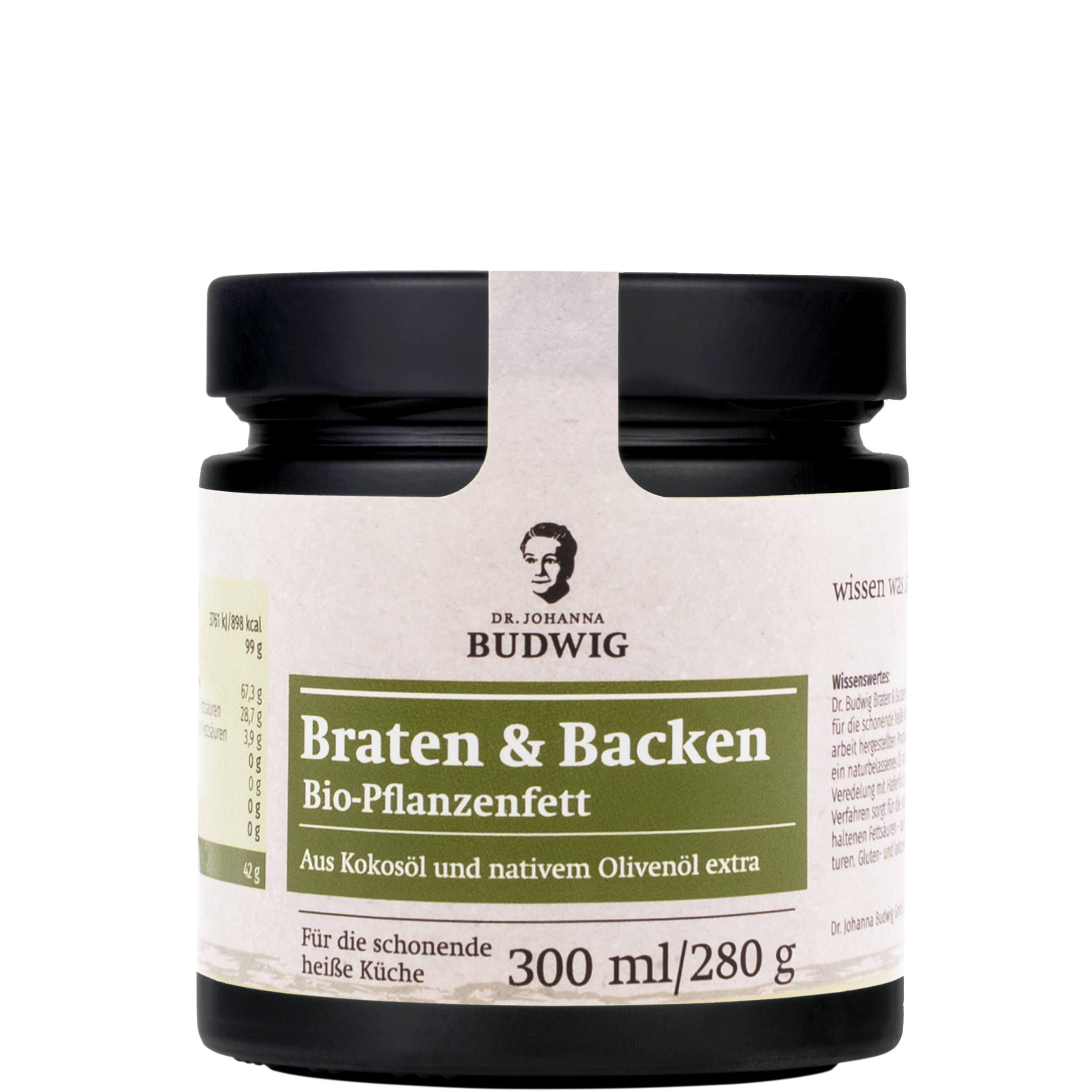 Dr. Johanna Budwig Braten & Backen Speiseöl hitzestabil