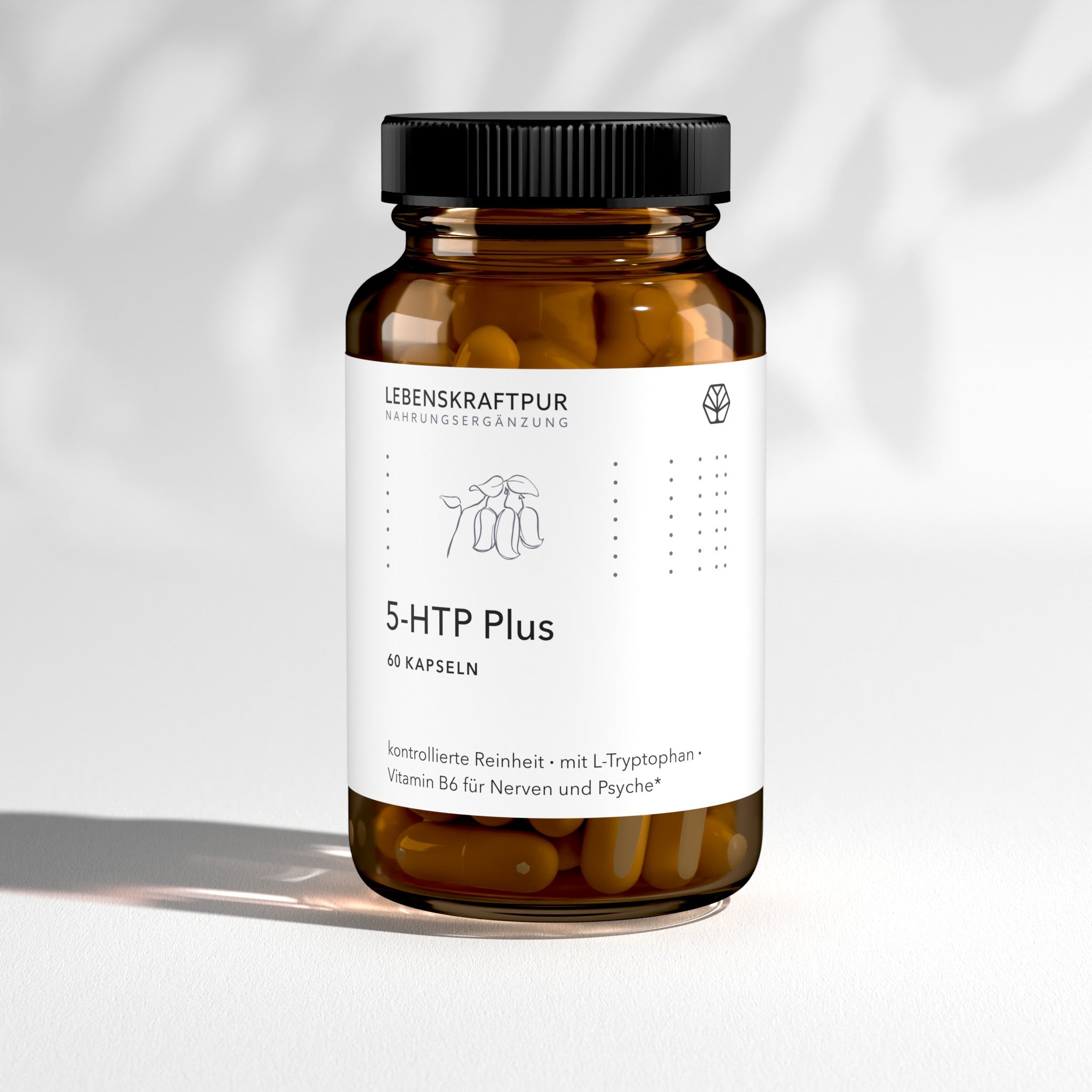 LebenskraftPur 5-HTP Plus Kapseln Tryptophan B6 vegan