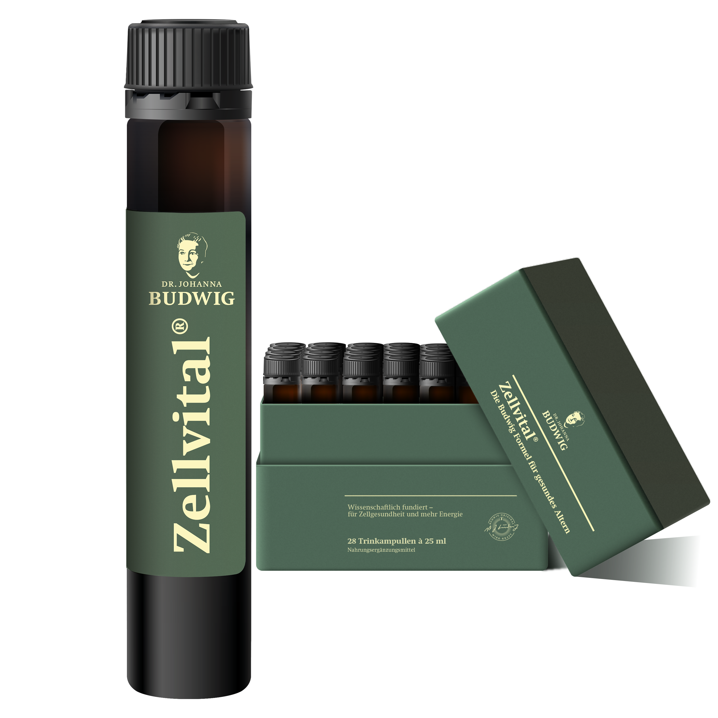 Dr. Johanna Budwig Zellvital Trinkampullen 28x25 ml Beere