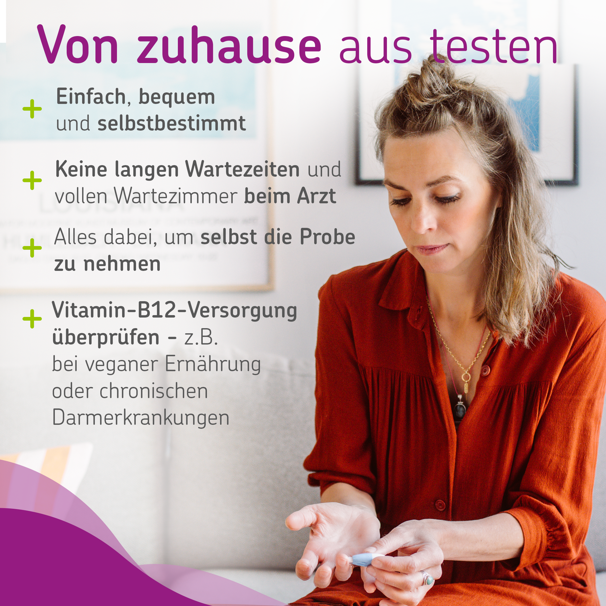cerascreen Vitamin B12 Test Bluttest Doppelpackung 2er