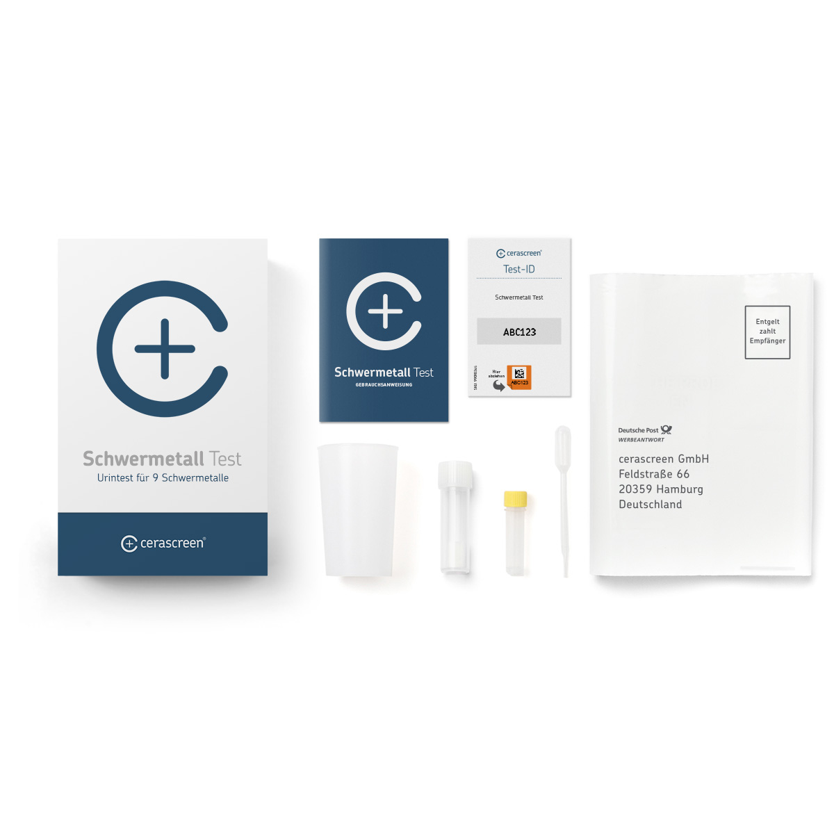 cerascreen Vital Schwermetall Test Bluttest