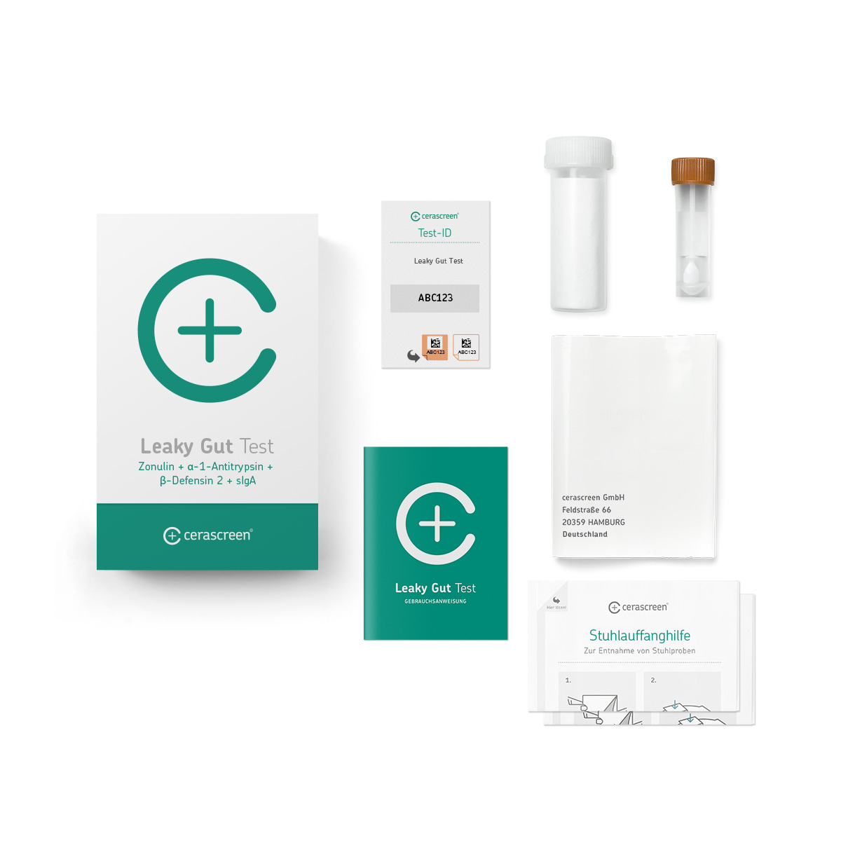 cerascreen Leaky Gut Test Darmtest Stuhl Zonulin