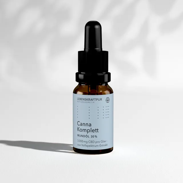 Lebenskraftpur Canna Komplett Mundöl 30% 10 ml CBD