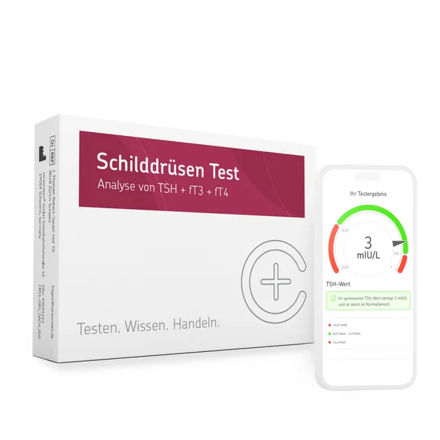 cerascreen Vital Schilddrüsen Test Bluttest Einzelpackung