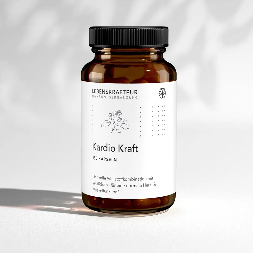 LebenskraftPur Kardio Kraft Kapseln vegan Coenzym Q10