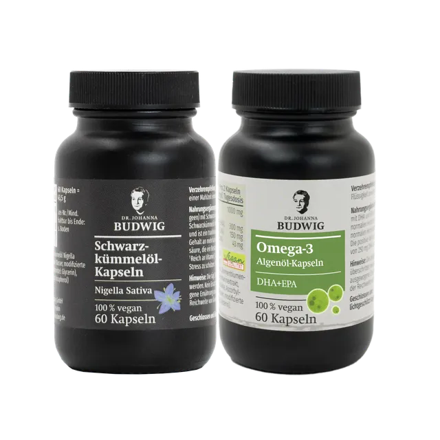 Dr. Johanna Budwig Michelles Kapseln Paket Omega-3 vegan