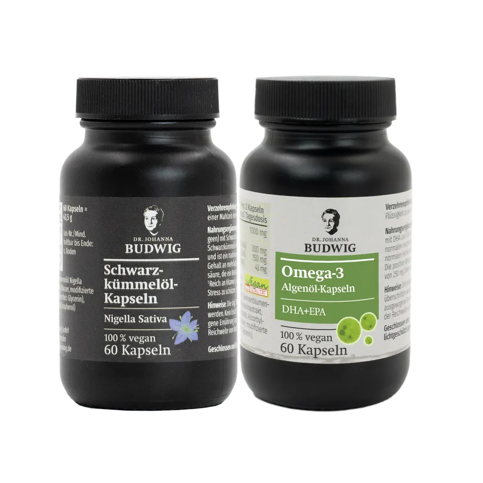 Dr. Johanna Budwig Michelles Kapseln Paket Omega-3 vegan