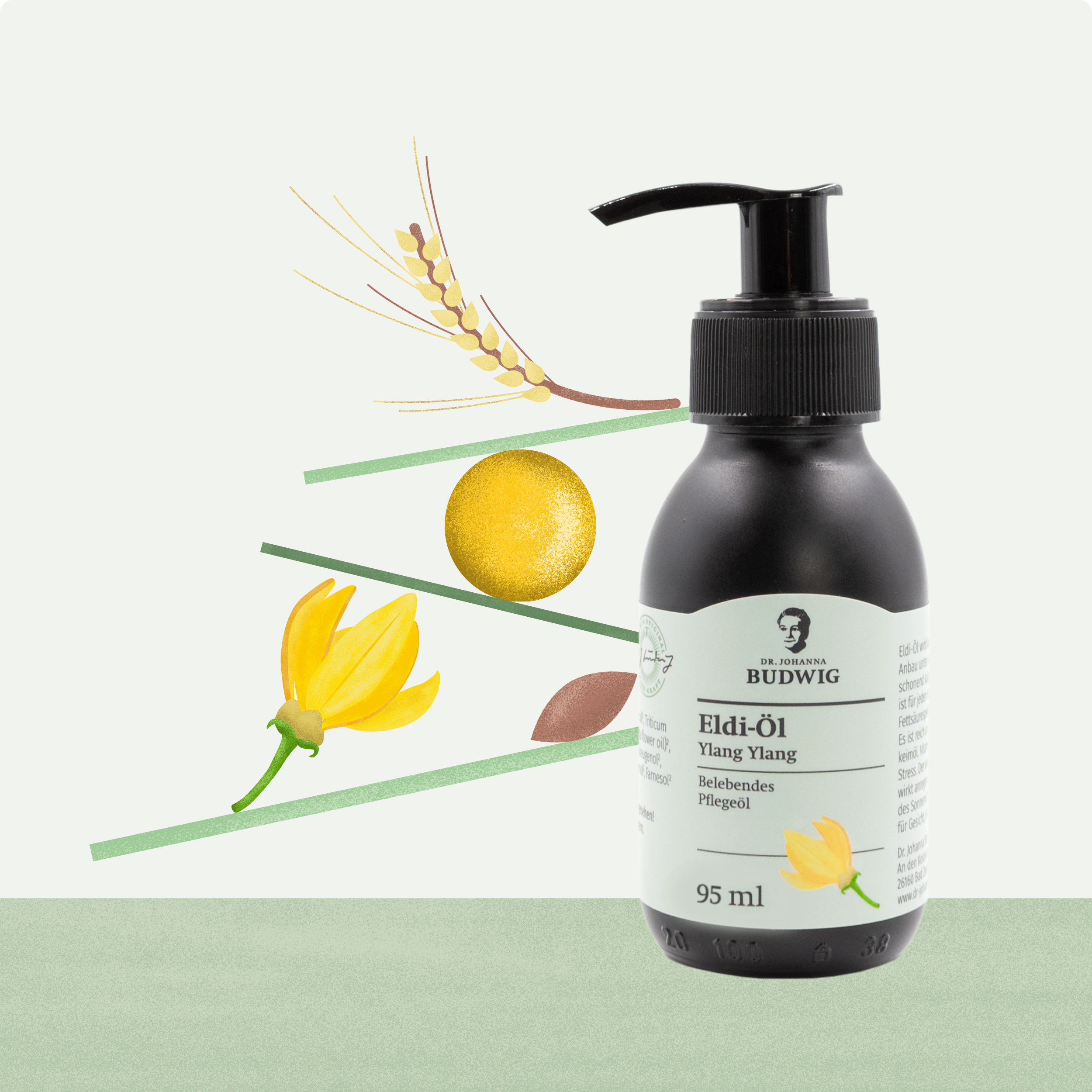 Dr. Johanna Budwig Pflegeöle Eldi-Öl Ylang Ylang Körperöl
