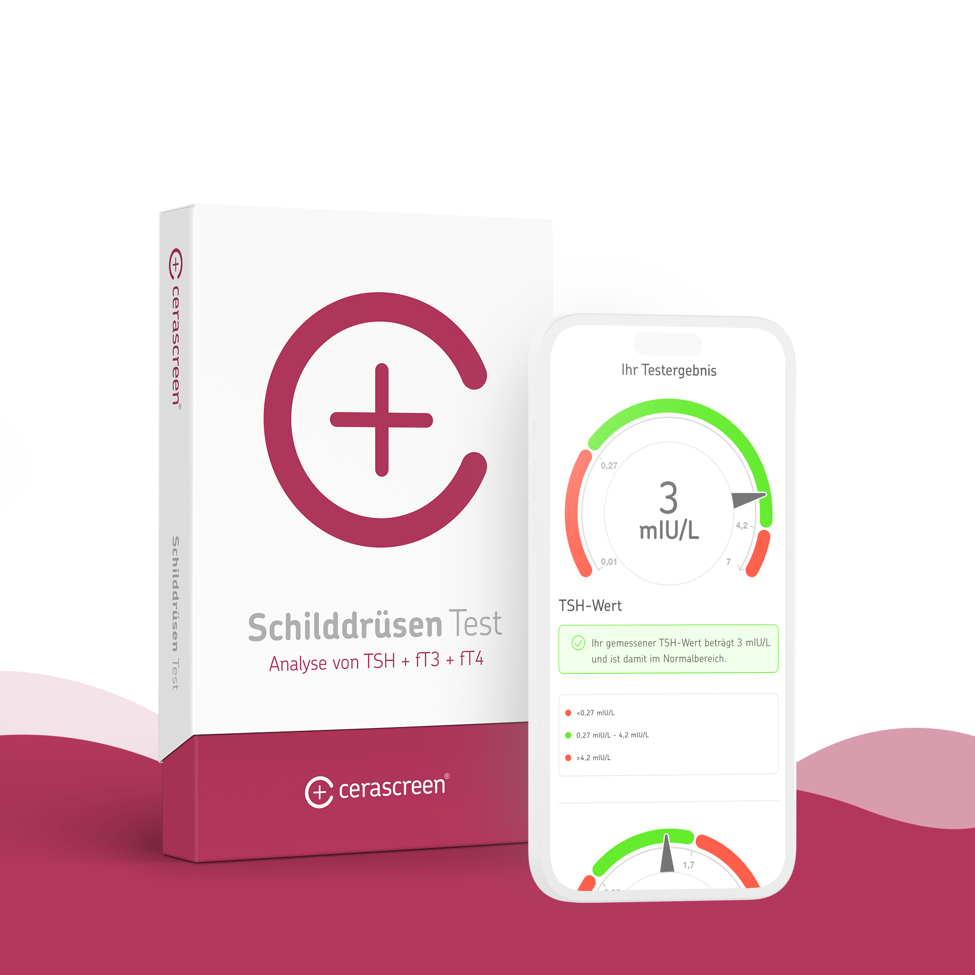 cerascreen Vital Schilddrüsen Test Bluttest Einzelpackung