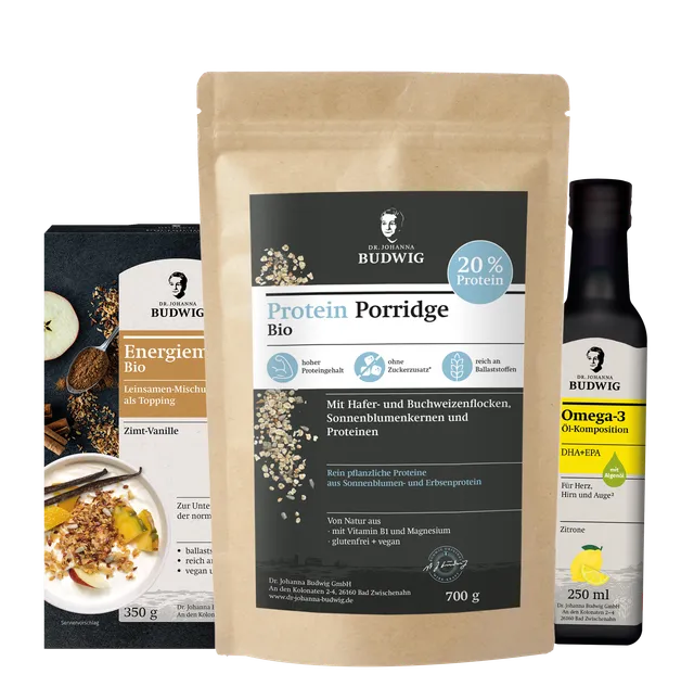 Dr. Johanna Budwig Protein Porridge Kennenlern-Paket Porridge vegan