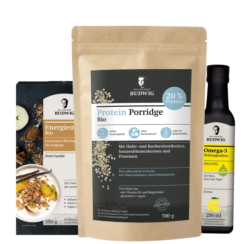 Dr. Johanna Budwig Protein Porridge Kennenlern-Paket Porridge vegan