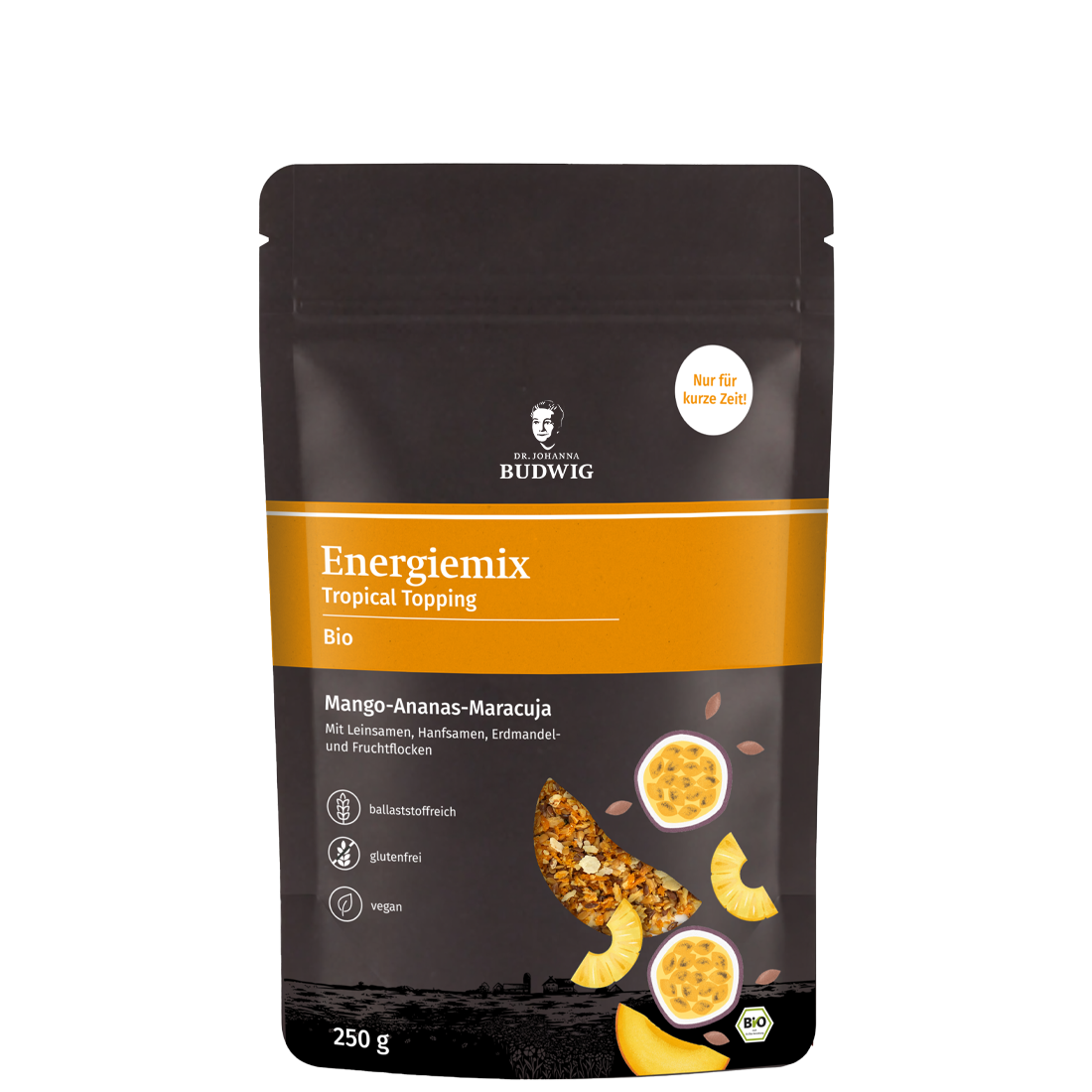 Dr. Budwig Leinsamen Energiemix Tropical 250 g bio