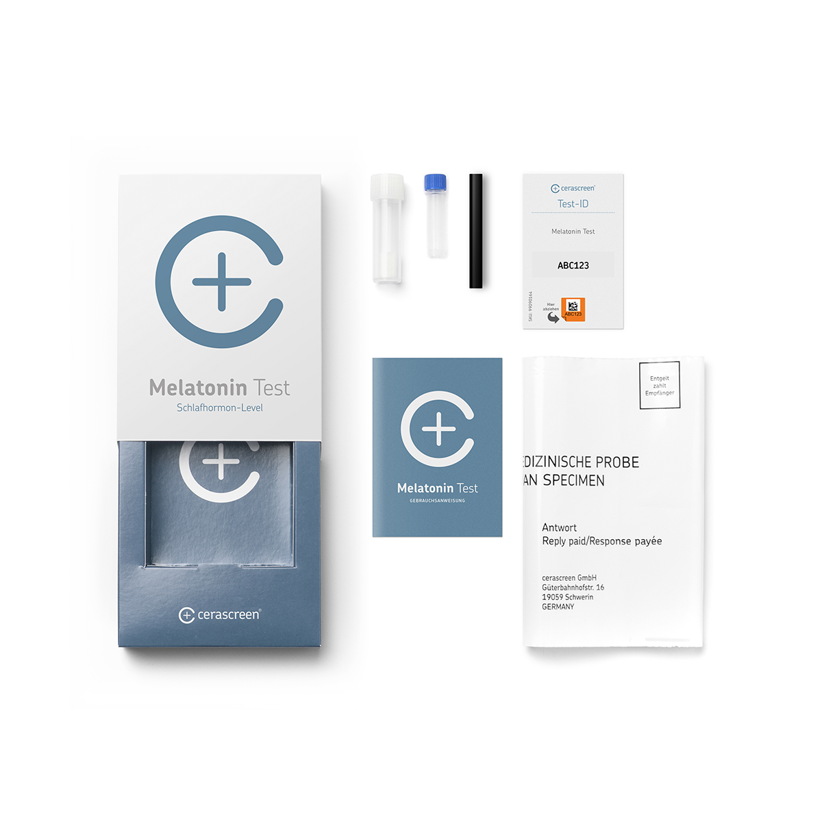 cerascreen Vital Melatonin Test Speicheltest für Schlaf