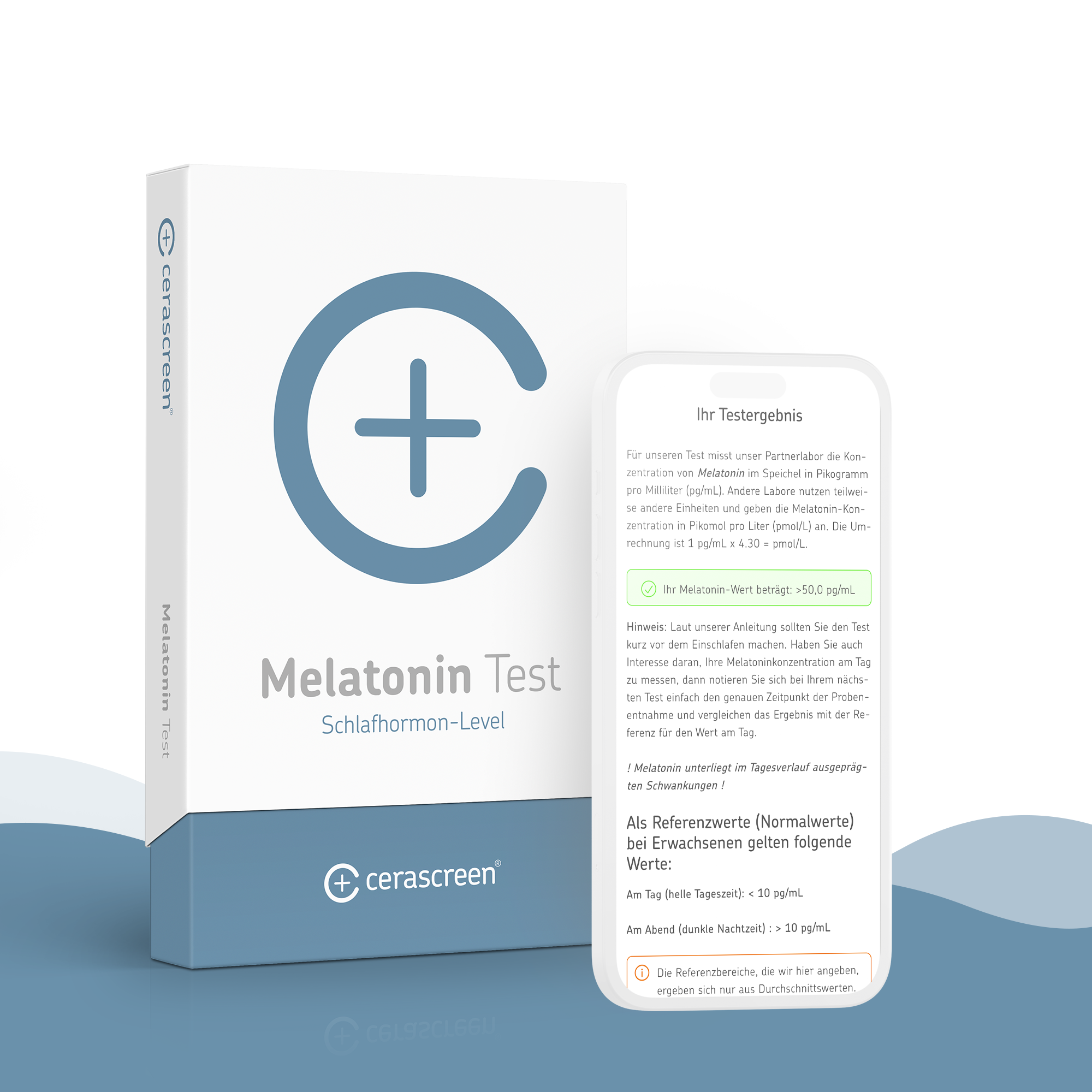 cerascreen Vital Melatonin Test Speicheltest für Schlaf
