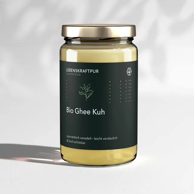 LebenskraftPur Bio Ghee Kuh Butterschmalz laktosefrei