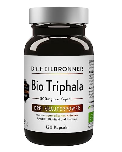 Dr. Heilbronner Vitalstoffe Bio Triphala Kapseln 120 vegan