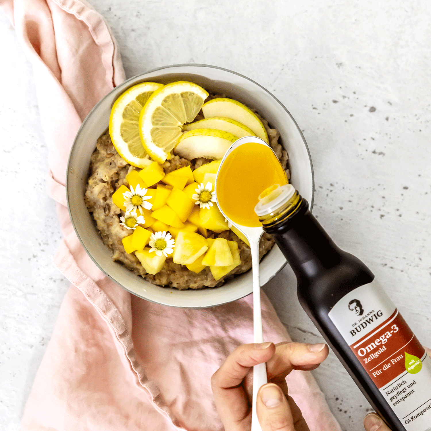 Dr. Johanna Budwig Vorteilspakete Kennenlern-Paket Frau Set Omega-3