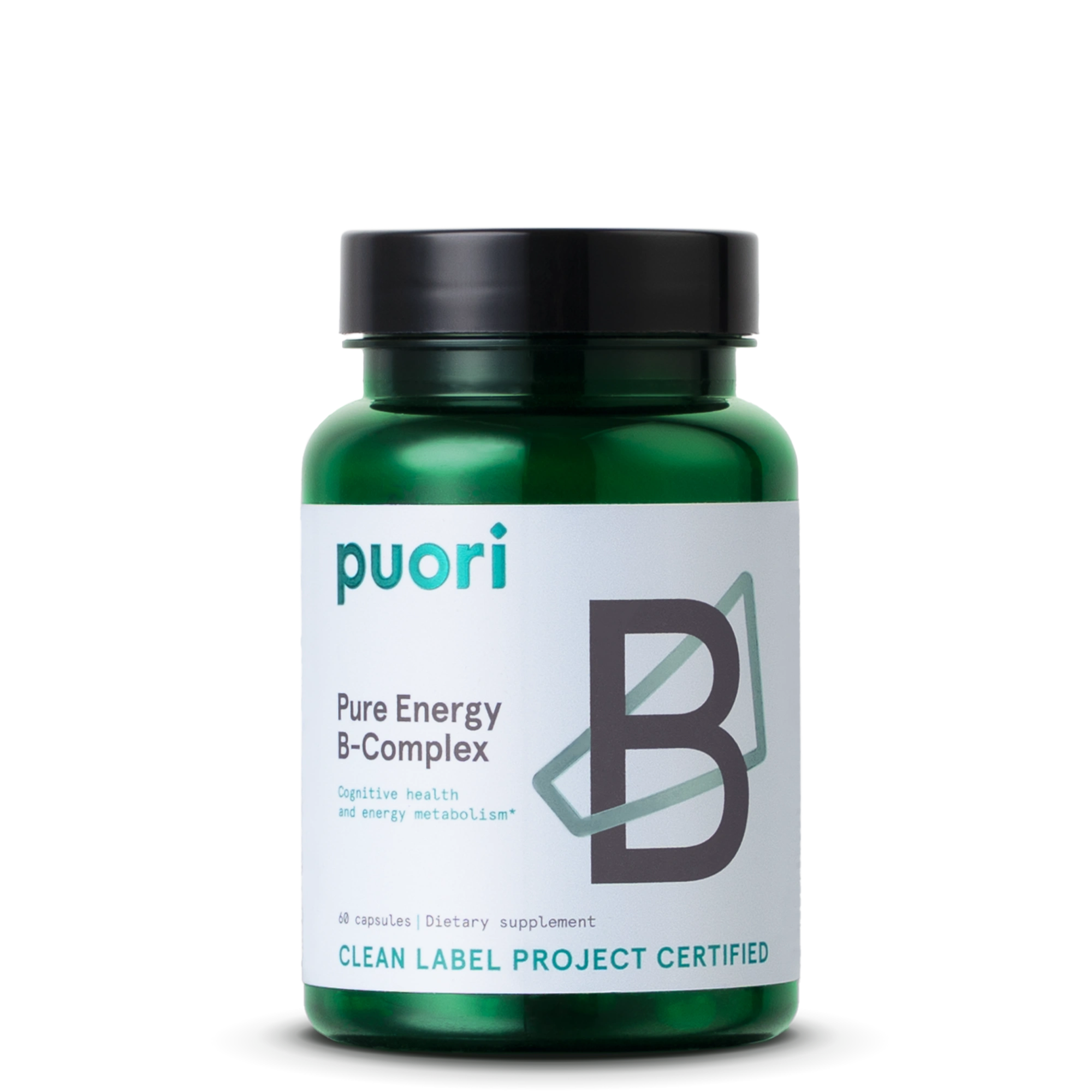 Puori Vitamins & Minerals B-Complex Pure Energy Kapseln B-Vitamine