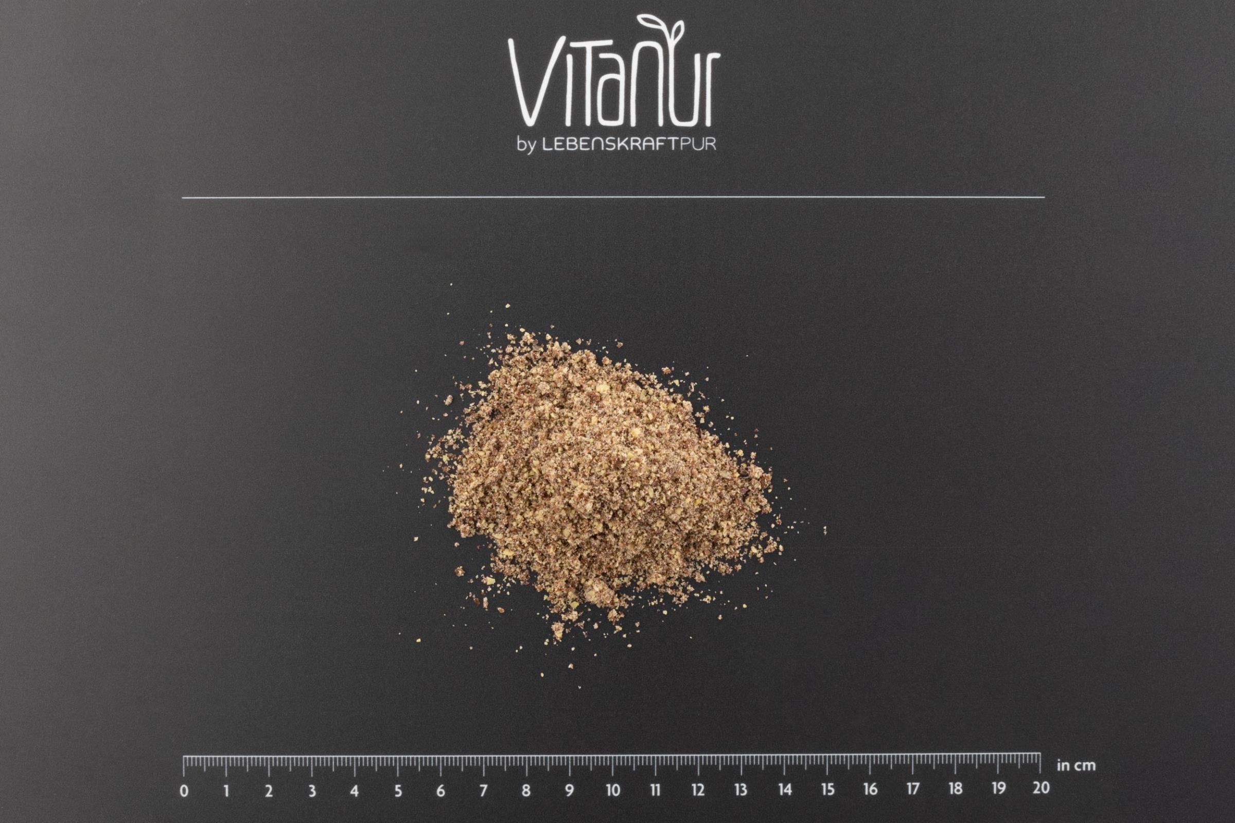 LebenskraftPur Superfood Bio Vollkorn Leinsamenmehl Gekeimt glutenfrei
