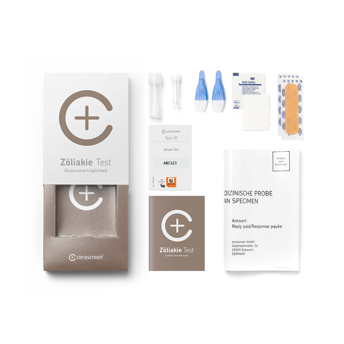 cerascreen Testkits Zöliakie Test Bluttest Gluten