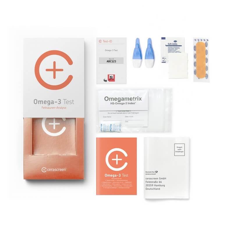 cerascreen Vital Große Vitamin- und Mineralstoffanalyse Kombi-Paket