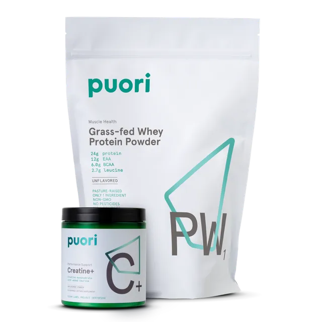 Puori Protein Powder Muscle Strength Bundle Proteinpulver Neutral