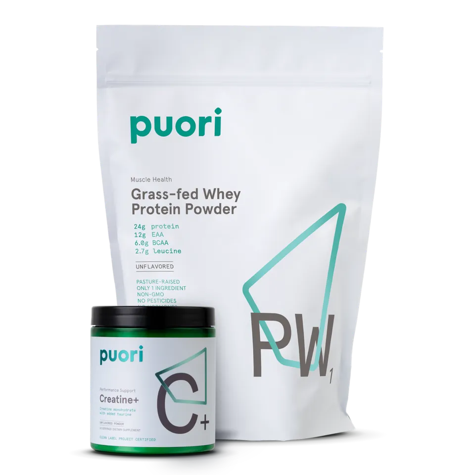 Puori Protein Powder Muscle Strength Bundle Proteinpulver Neutral