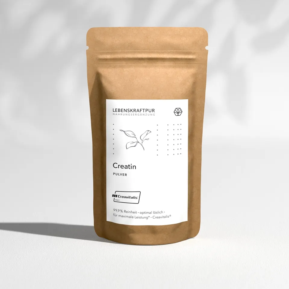 LebenskraftPur Creatin Monohydrat Pulver 100 g Creavitalis vegan