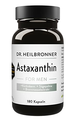 Dr. Heilbronner Astaxanthin FOR MEN Kapseln 90 Stück vegan