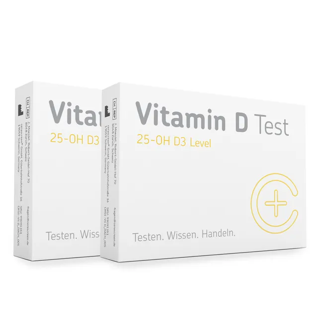 cerascreen Vitamin D Test Heimtest Doppelpackung 2 Tests