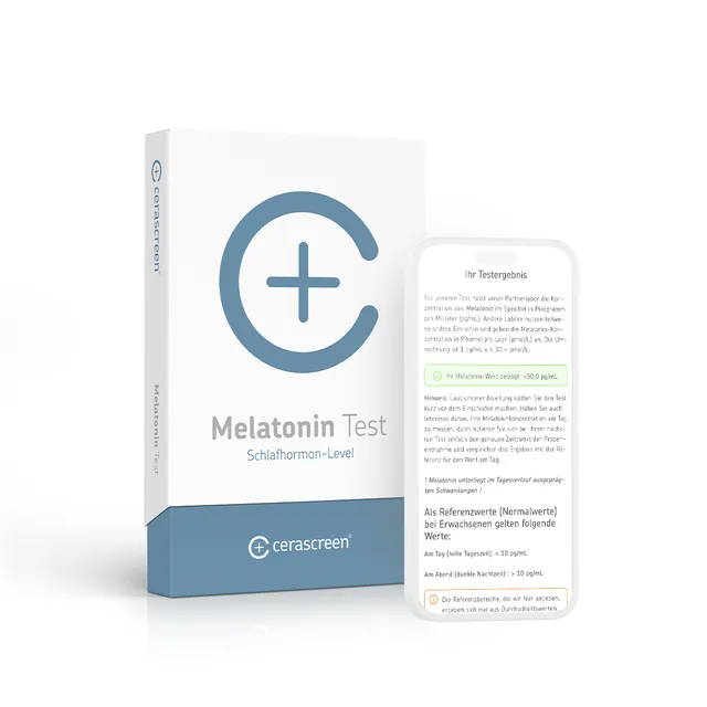 cerascreen Vital Melatonin Test Speicheltest für Schlaf