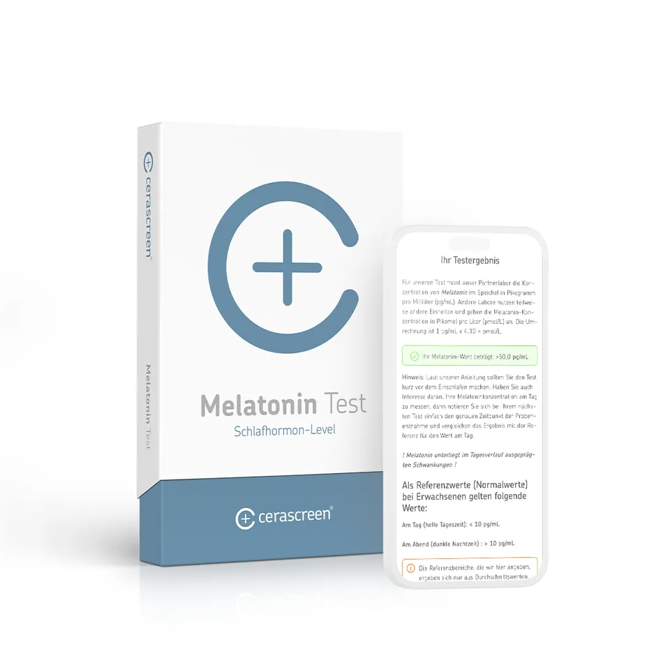 cerascreen Vital Melatonin Test Speicheltest für Schlaf