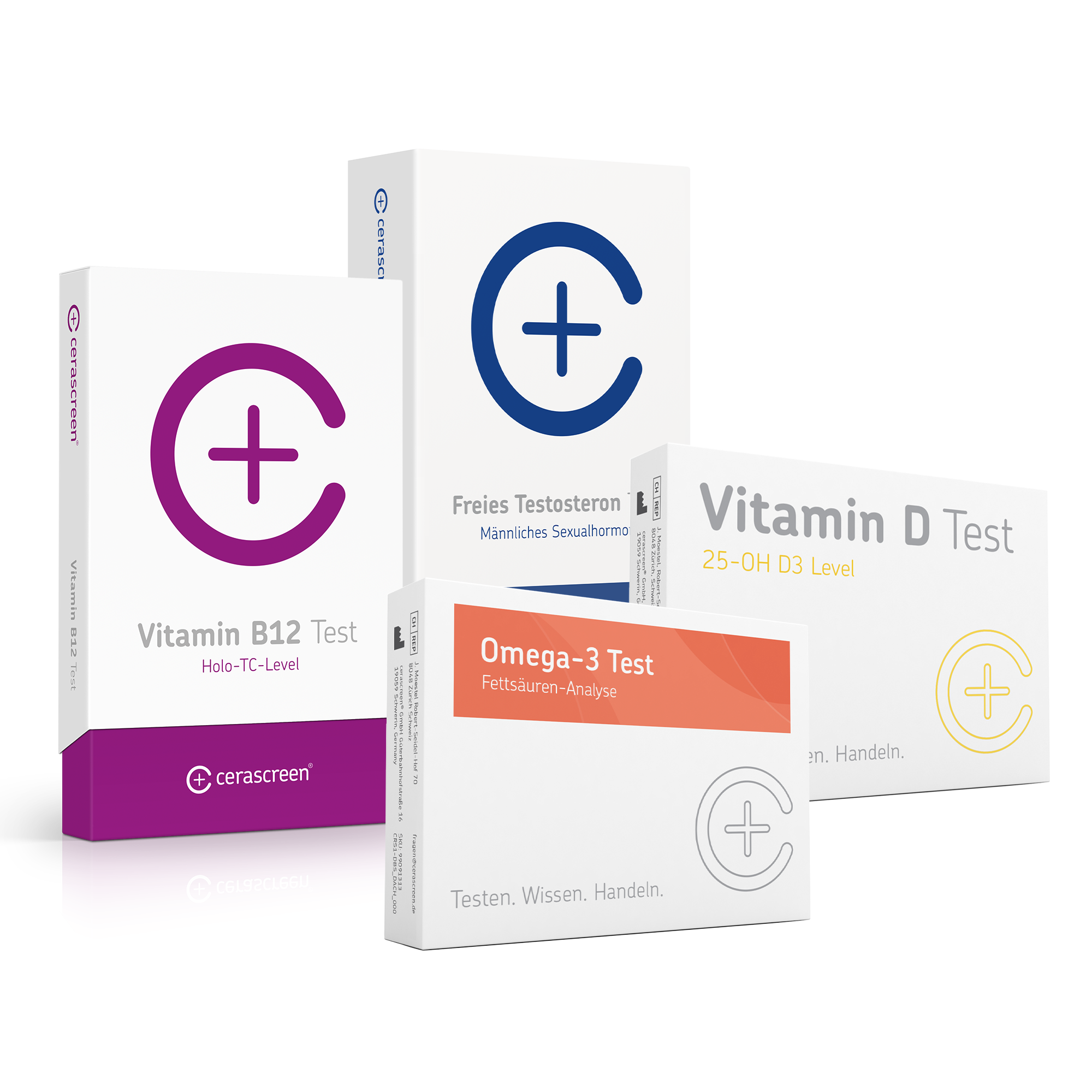cerascreen Vital Kombi-Pakete Effizienter Trainieren Fitnesstest